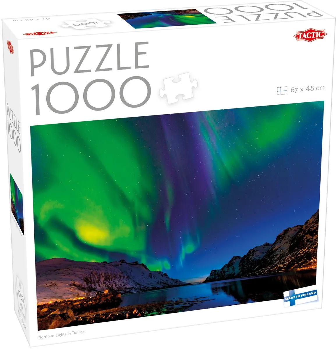 Tactic Northern Lights in Tromso Puzzel 1000 Stuks