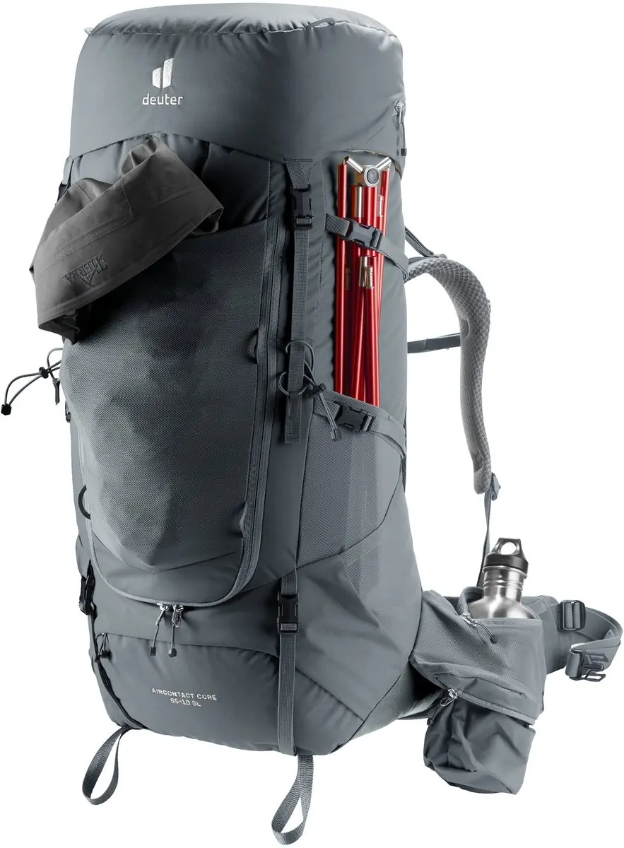 Deuter Aircontact Core 65+10 Dames Trekkingrugzak - 84cm Grijs - afbeelding 6 van 6