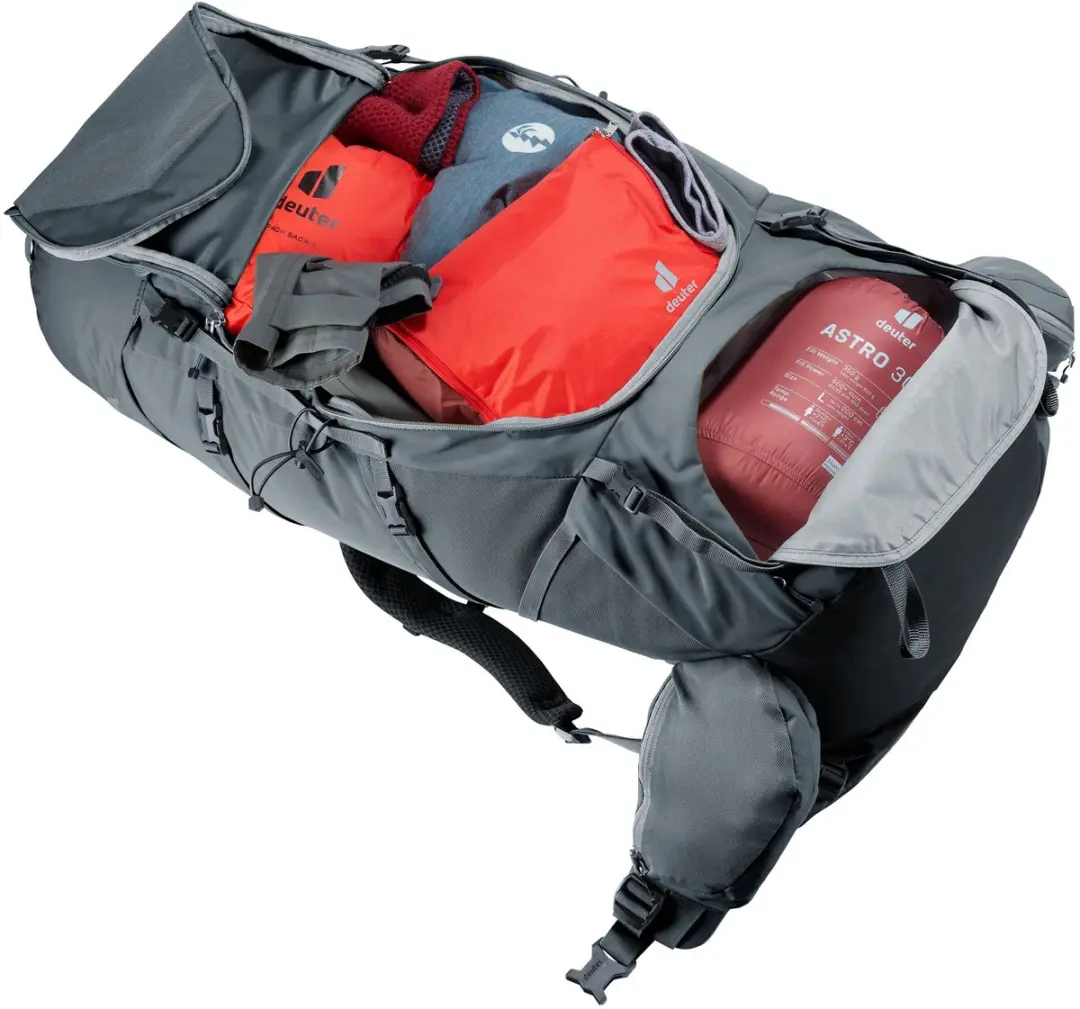 Deuter Aircontact Core 65+10 Dames Trekkingrugzak - 84cm Grijs