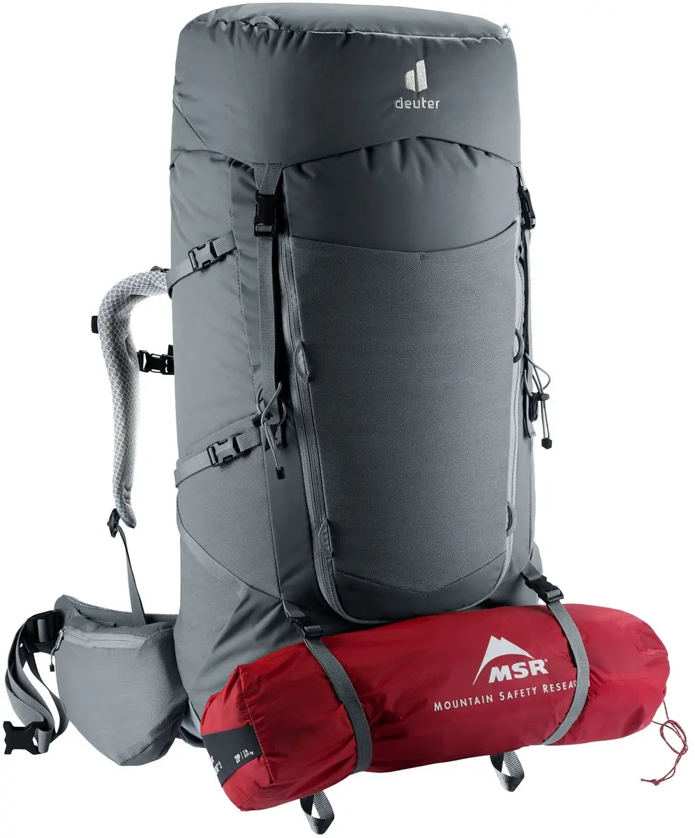 Deuter Aircontact Core 65+10 Dames Trekkingrugzak - 84cm Grijs