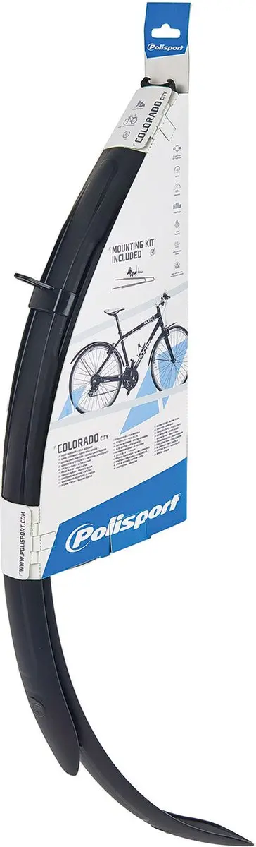Polisport Colorado City Voorspatbord 28 Inch - Zwart - afbeelding 6 van 6
