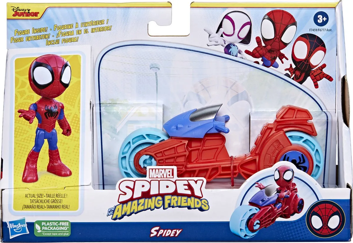 Marvel Spidey and His Amazing Friends Spidey F74595X0 - Meerkleurig - afbeelding 6 van 6