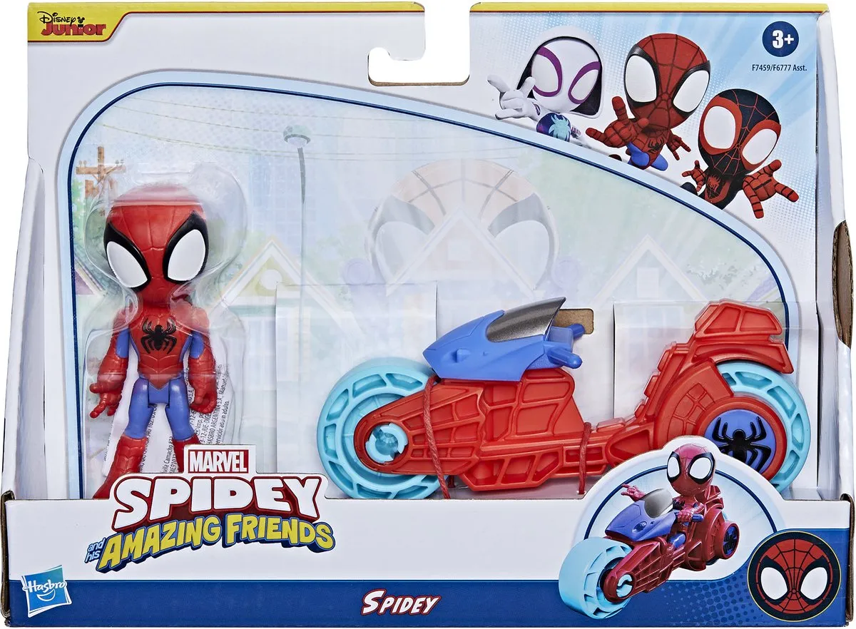 Marvel Spidey and His Amazing Friends Spidey F74595X0 - Meerkleurig