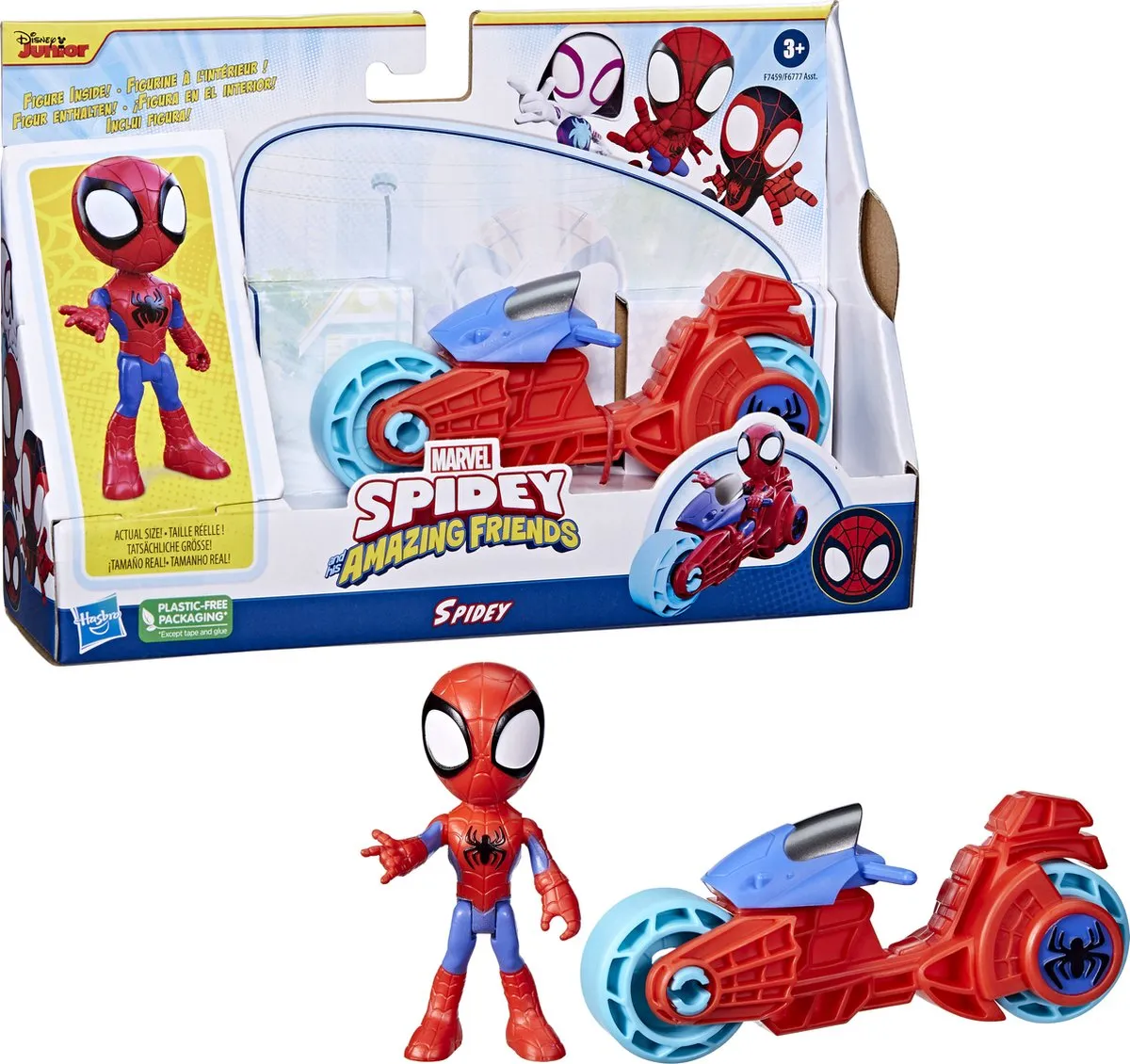 Marvel Spidey and His Amazing Friends Spidey F74595X0 - Meerkleurig