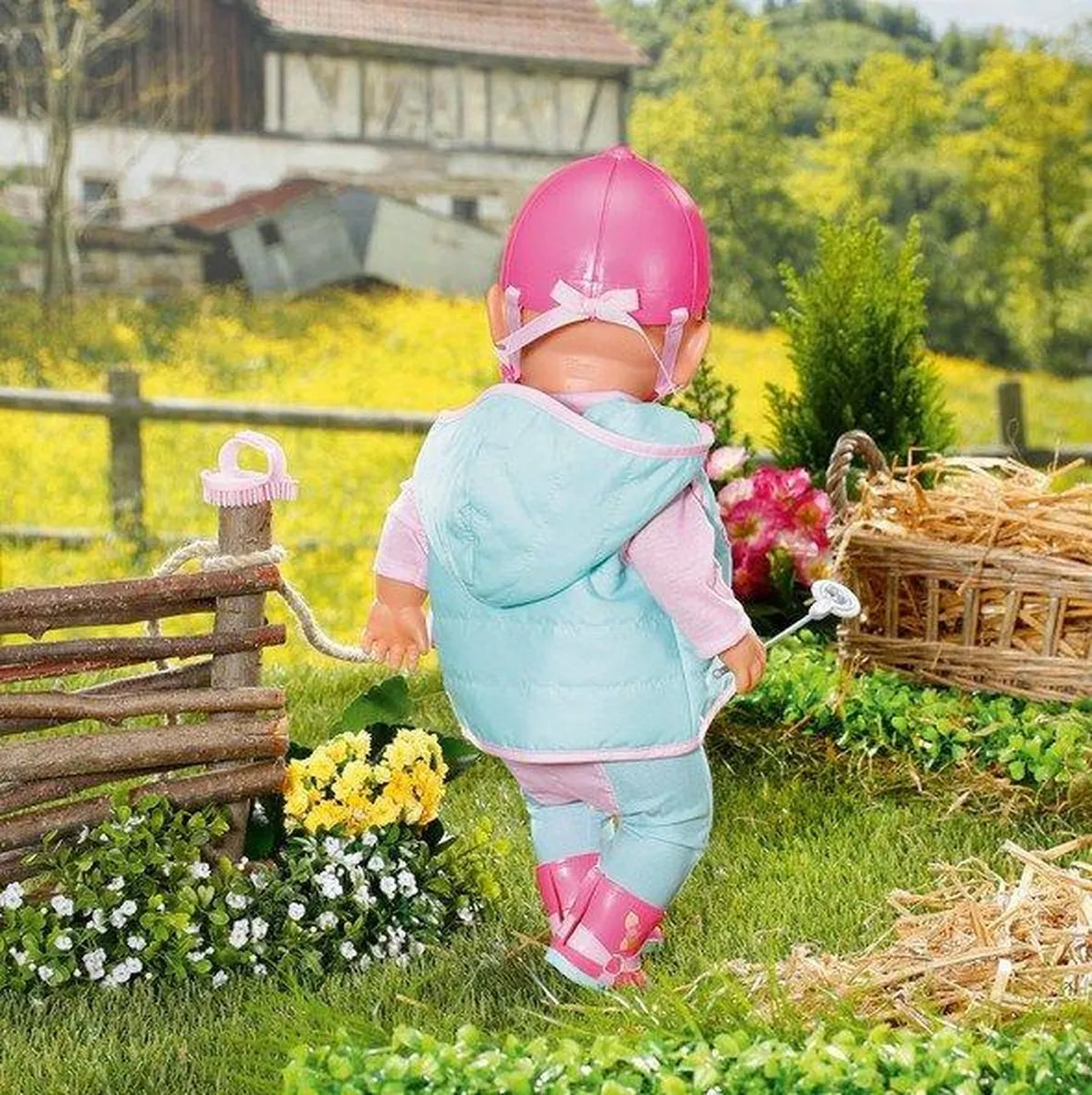 Baby Born Deluxe Riding Outfit 43cm - Multicolor