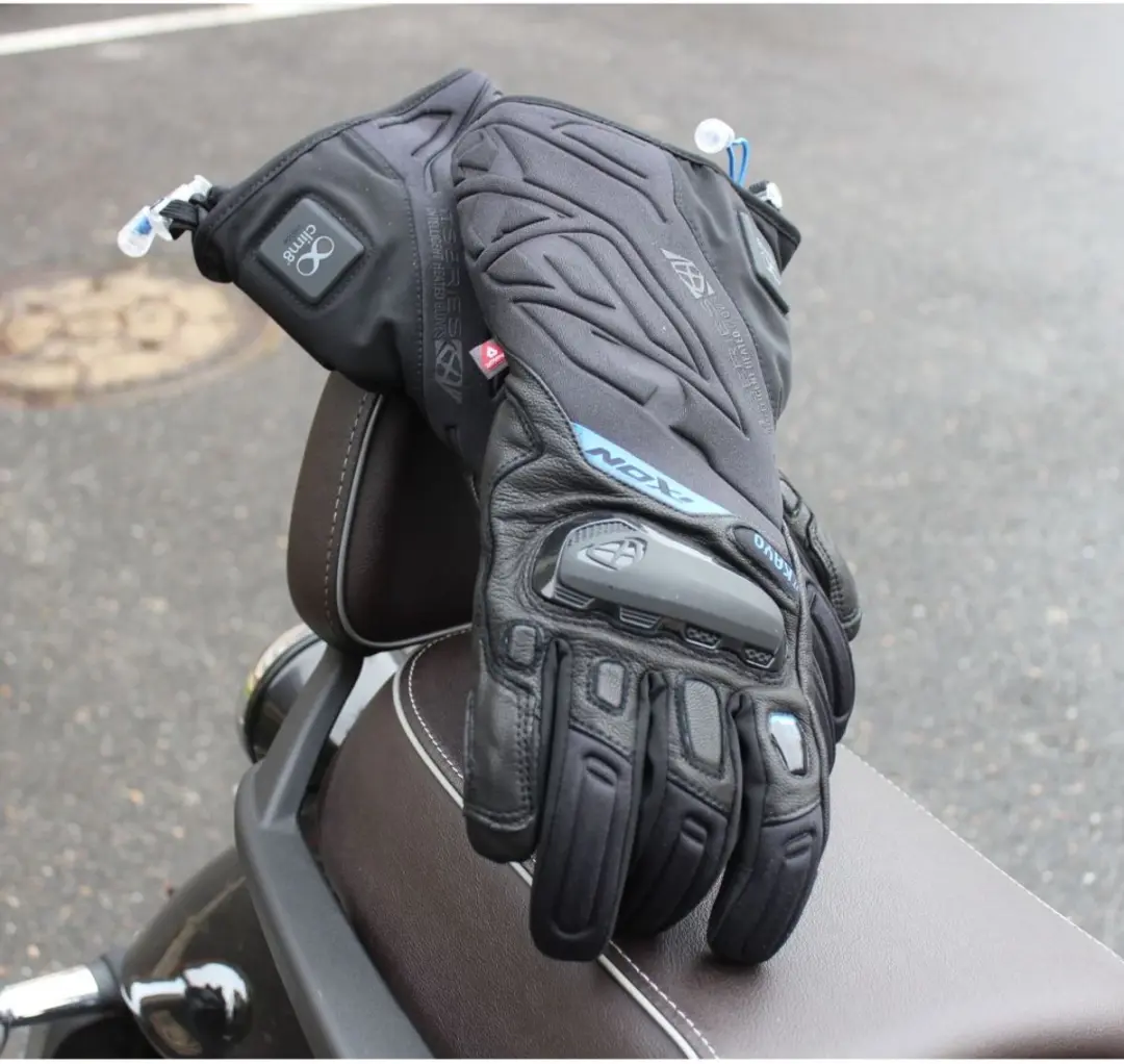 IXON IT-Kayo Handschoenen - Maat M - Zwart/Blauw