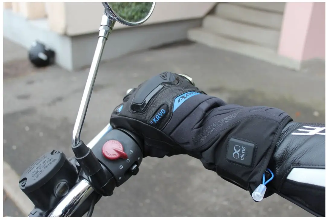 IXON IT-Kayo Handschoenen - Maat M - Zwart/Blauw