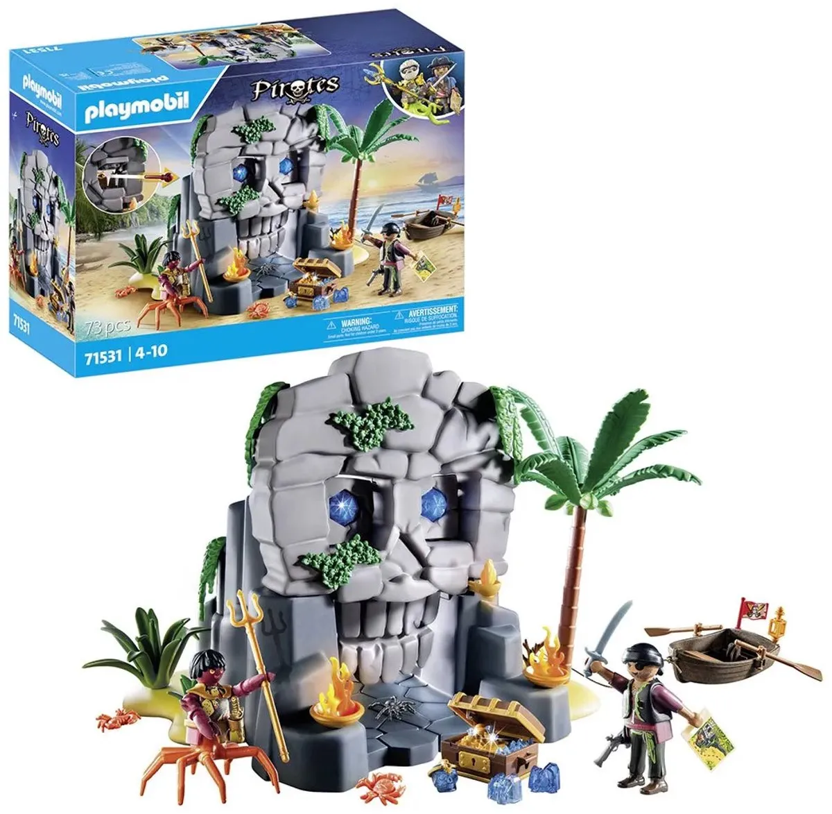 Playmobil Pirates Doodshoofdeiland 71531