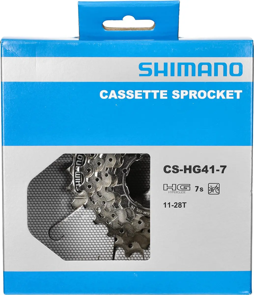 Shimano HG41 7-speed Cassette 11-28T