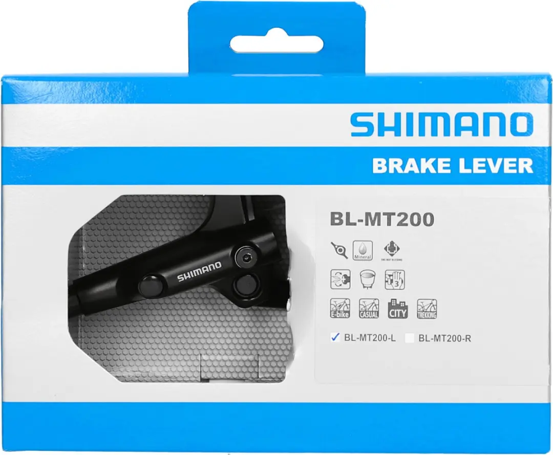 Shimano BL-MT200 Remgreep Links 3-vinger - Zwart