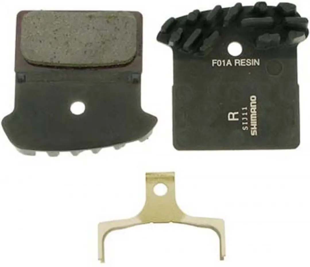 Shimano J04C Metal Schijfremblokset - Zwart/Zilver - afbeelding 2 van 6