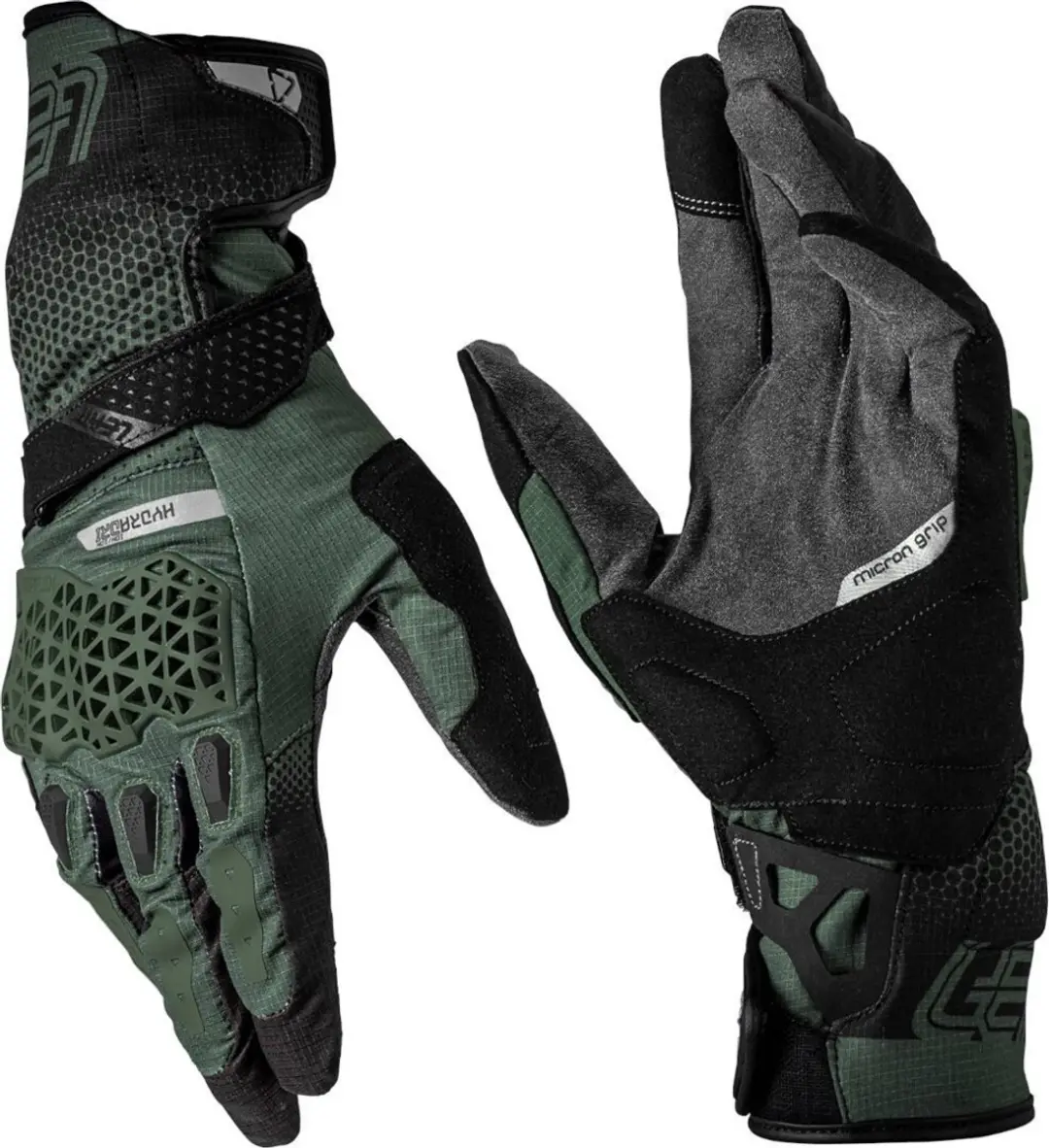 Leatt ADV HydraDri 5.5 Bos Zwart Olijf Waterdichte Handschoenen
