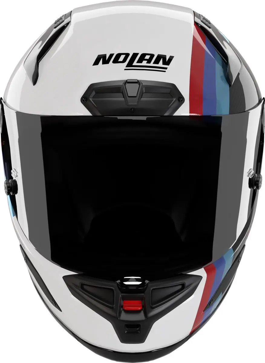 Nolan X-804 RS Ultra Carbon Helm - XS - Zwart/blauw/wit - afbeelding 4 van 6