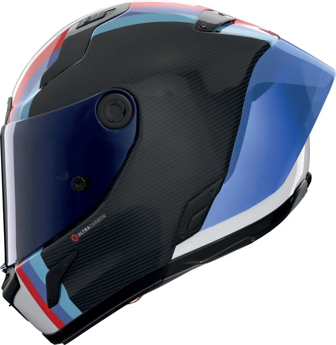 Nolan X-804 RS Ultra Carbon Helm - XS - Zwart/blauw/wit - afbeelding 3 van 6