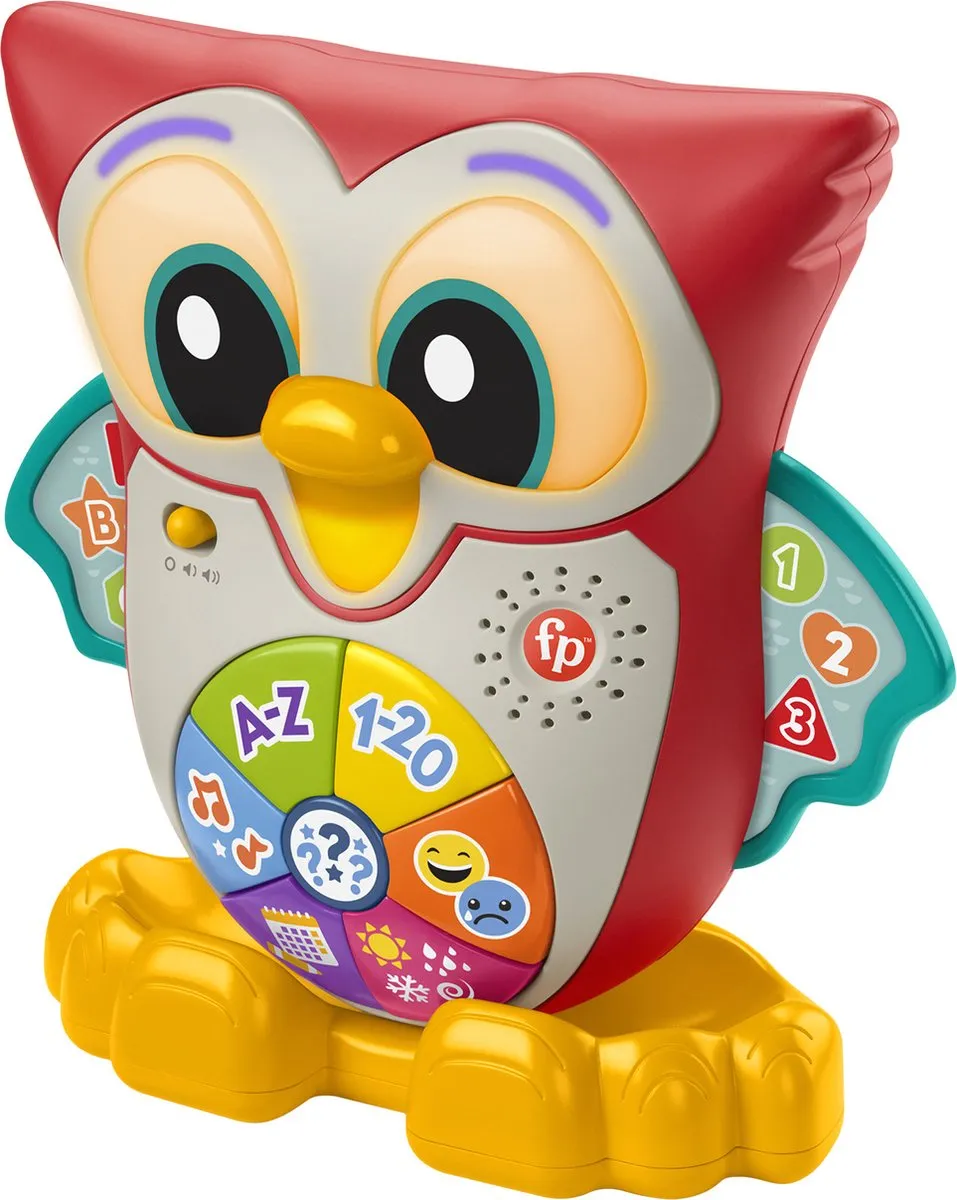Fisher-Price Linkimals Wijze Ogen Uil MPN 406-9152 - Educatief Speelgoed - Multicolor