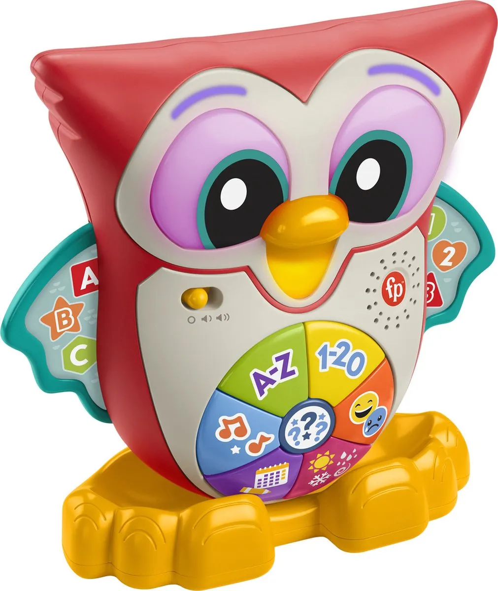 Fisher-Price Linkimals Wijze Ogen Uil MPN 406-9152 - Educatief Speelgoed - Multicolor