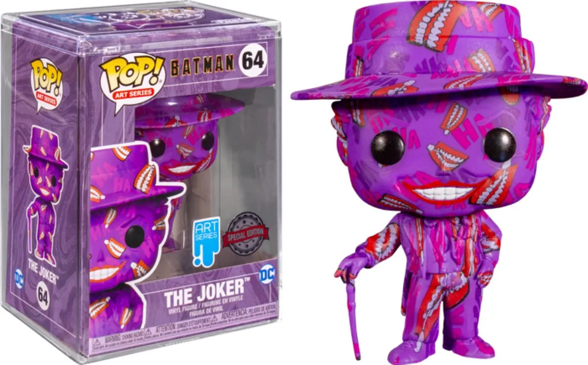 Funko Pop! The Joker Art Series #64 - Paars