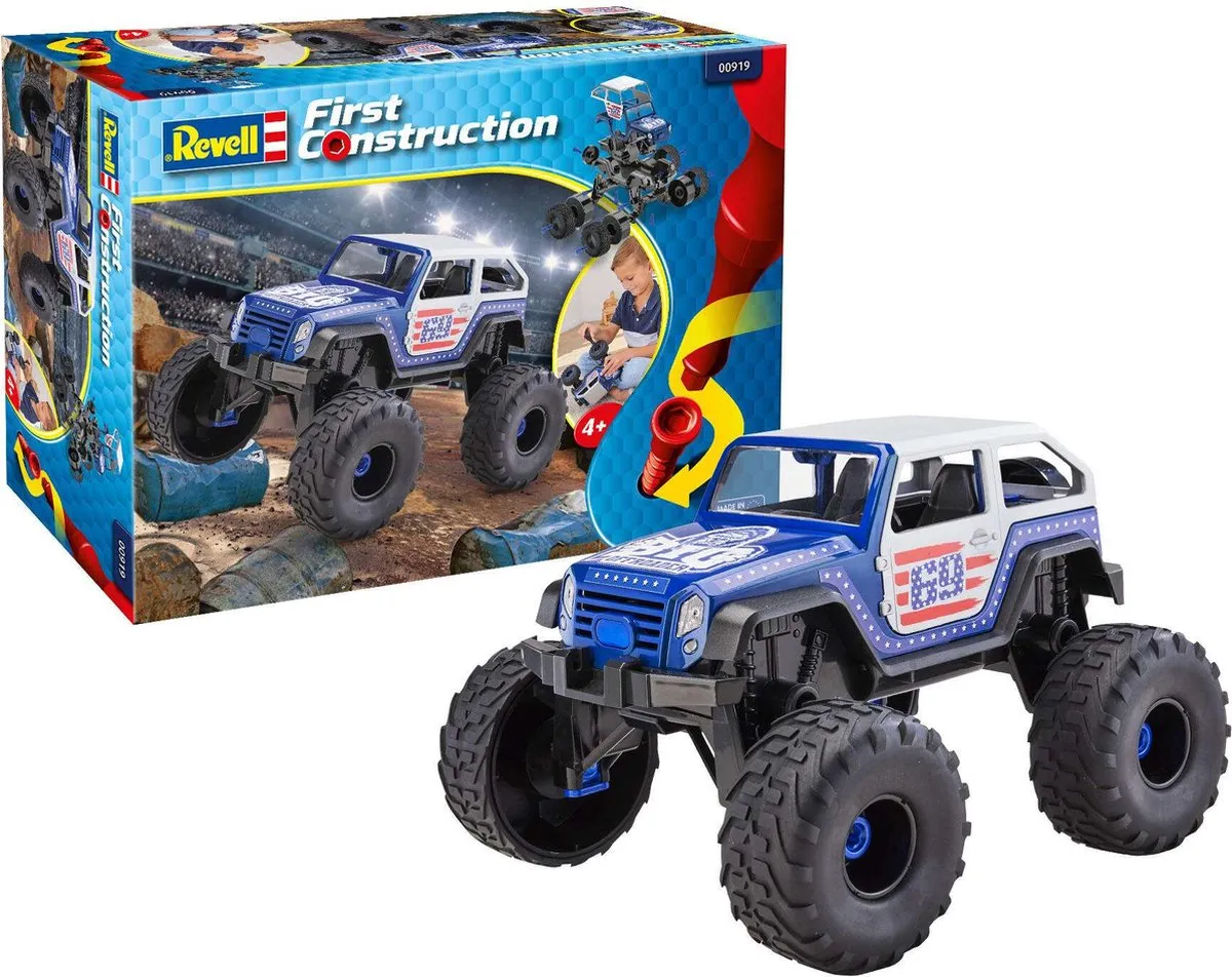 Revell 00919 Monster Truck Modelbouwpakket - 1:20 - Multi