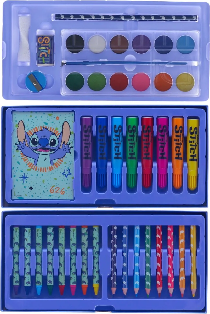 Disney Spiderman Kleurdoos met Lade - Multi Colour
