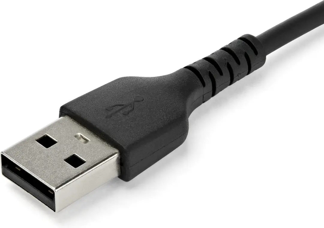 Startech USB-A naar USB-C Kabel 2m - USB 2.0 - TB3 Compatibel - Zwart - afbeelding 2 van 6