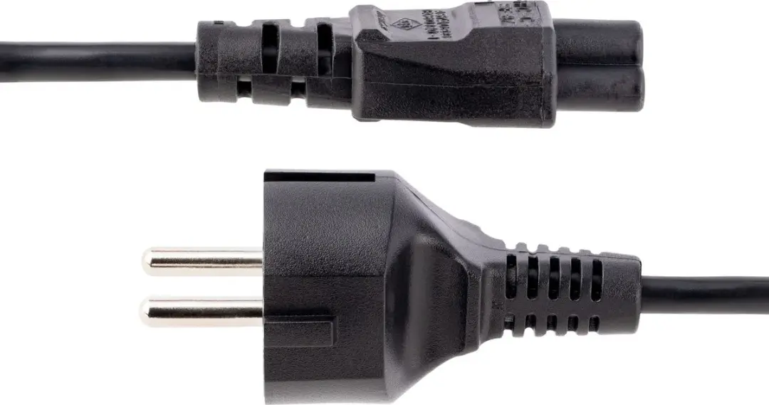 Startech 753E-3M-POWER-LEAD Stroomkabel - 3m - Zwart - afbeelding 3 van 6
