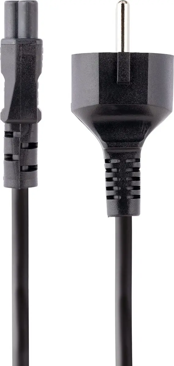 Startech 753E-3M-POWER-LEAD Stroomkabel - 3m - Zwart - afbeelding 4 van 6