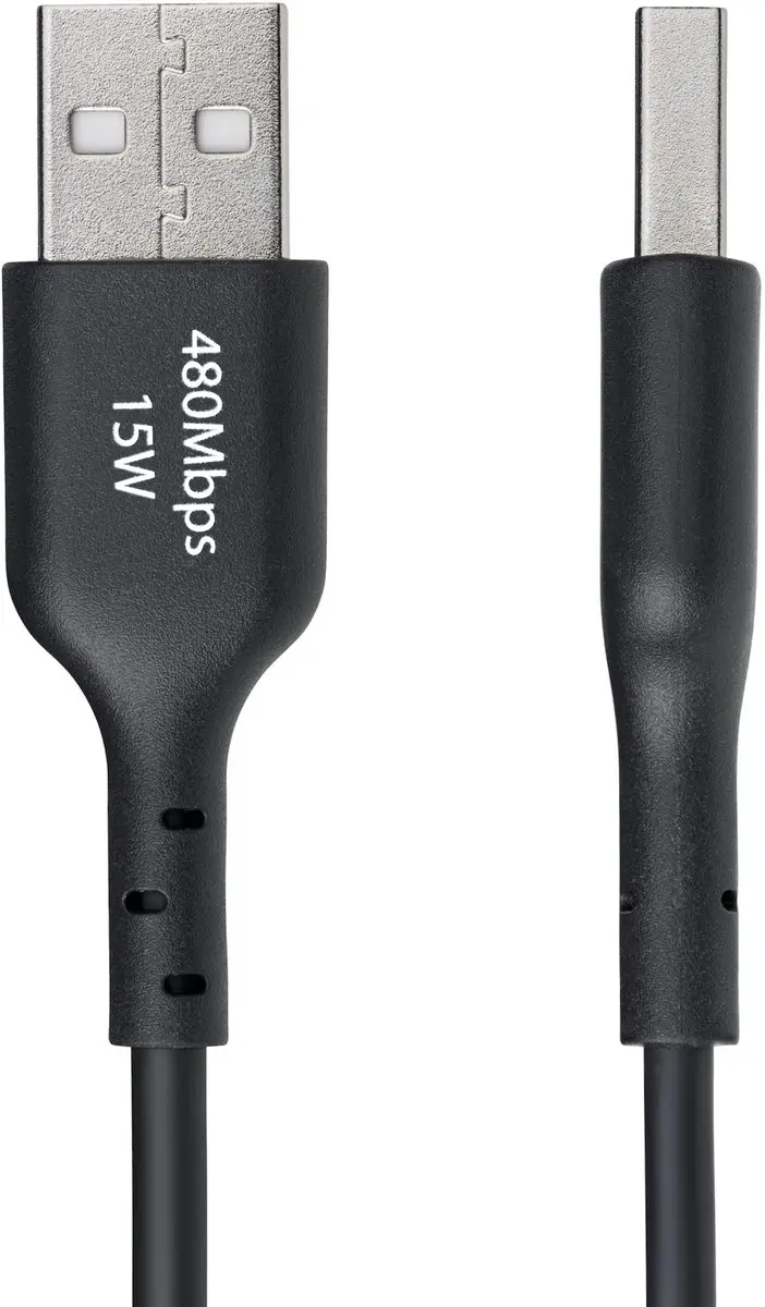 Startech USB2AC1MNC USB-A naar USB-C Laadkabel 3A - 1m - Zwart - afbeelding 5 van 6