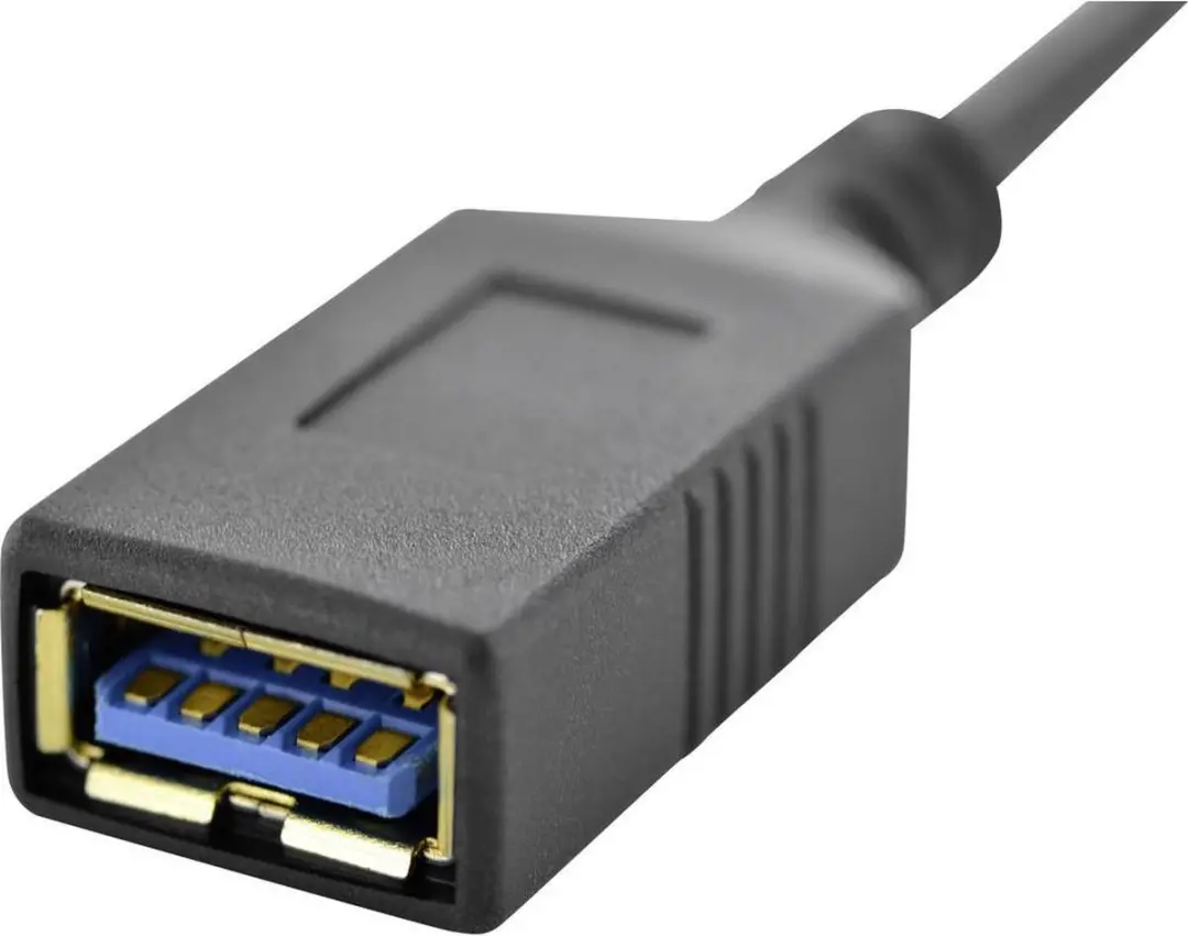 Digitus AK-300315-001-S USB 3.0 Adapter - USB-A naar USB-C - Zwart
