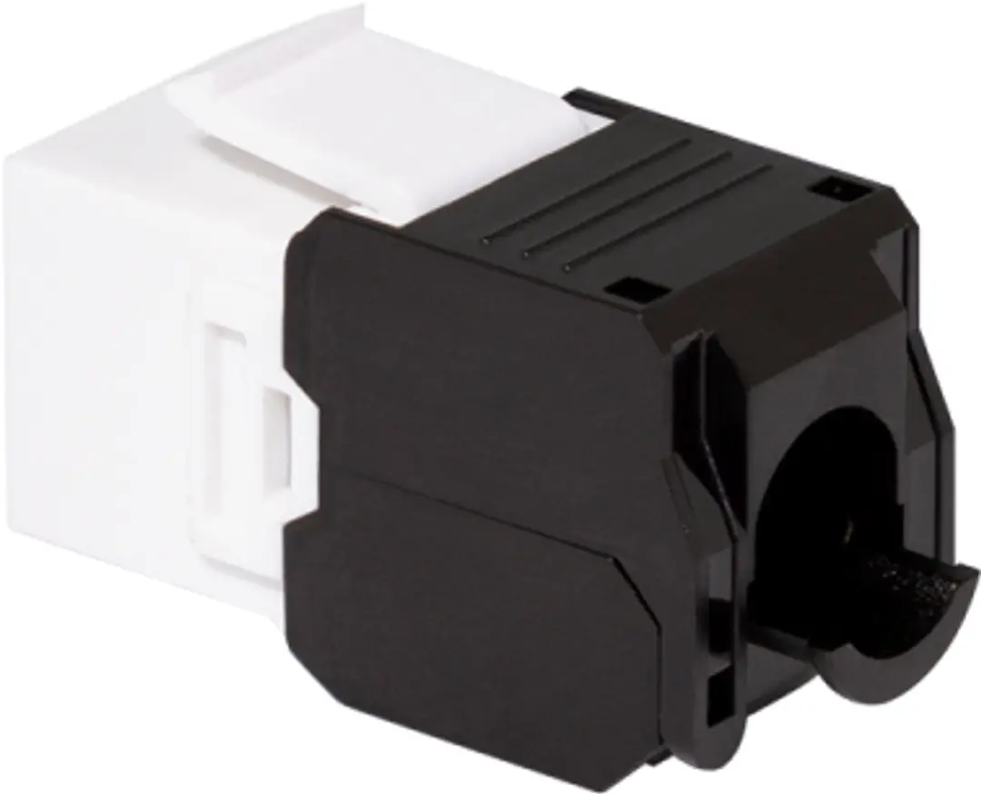 Logilink NK4066 Keystonemodule - Zwart/Wit