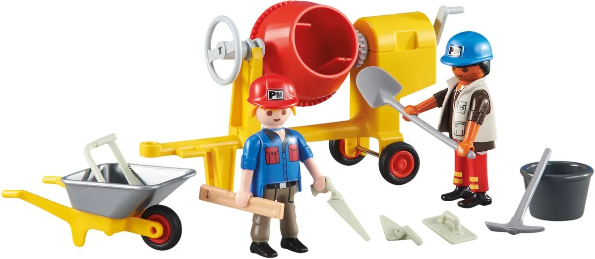 Playmobil 6339 Arbeiders met Betonmolen