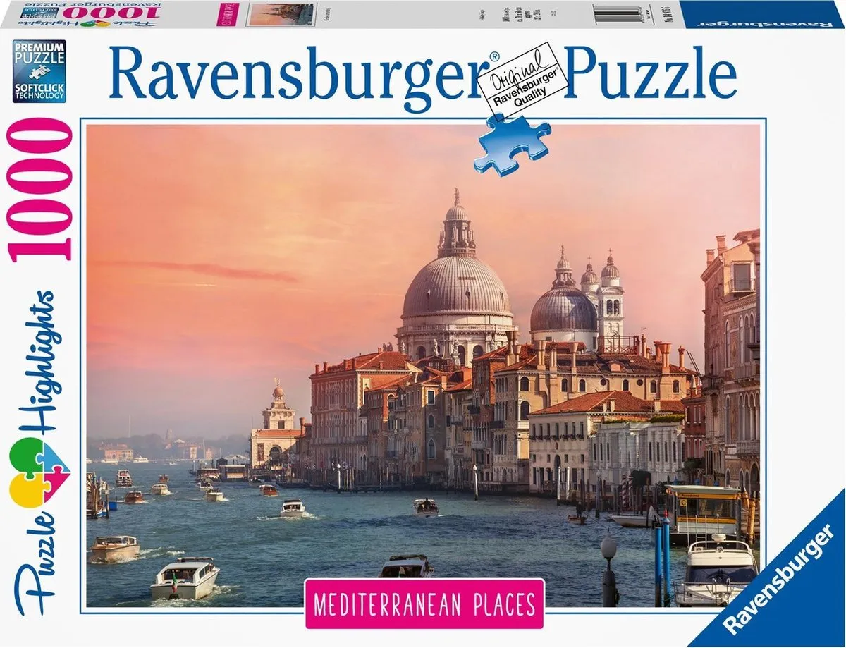 Ravensburger Italië Legpuzzel 1000 Stuks