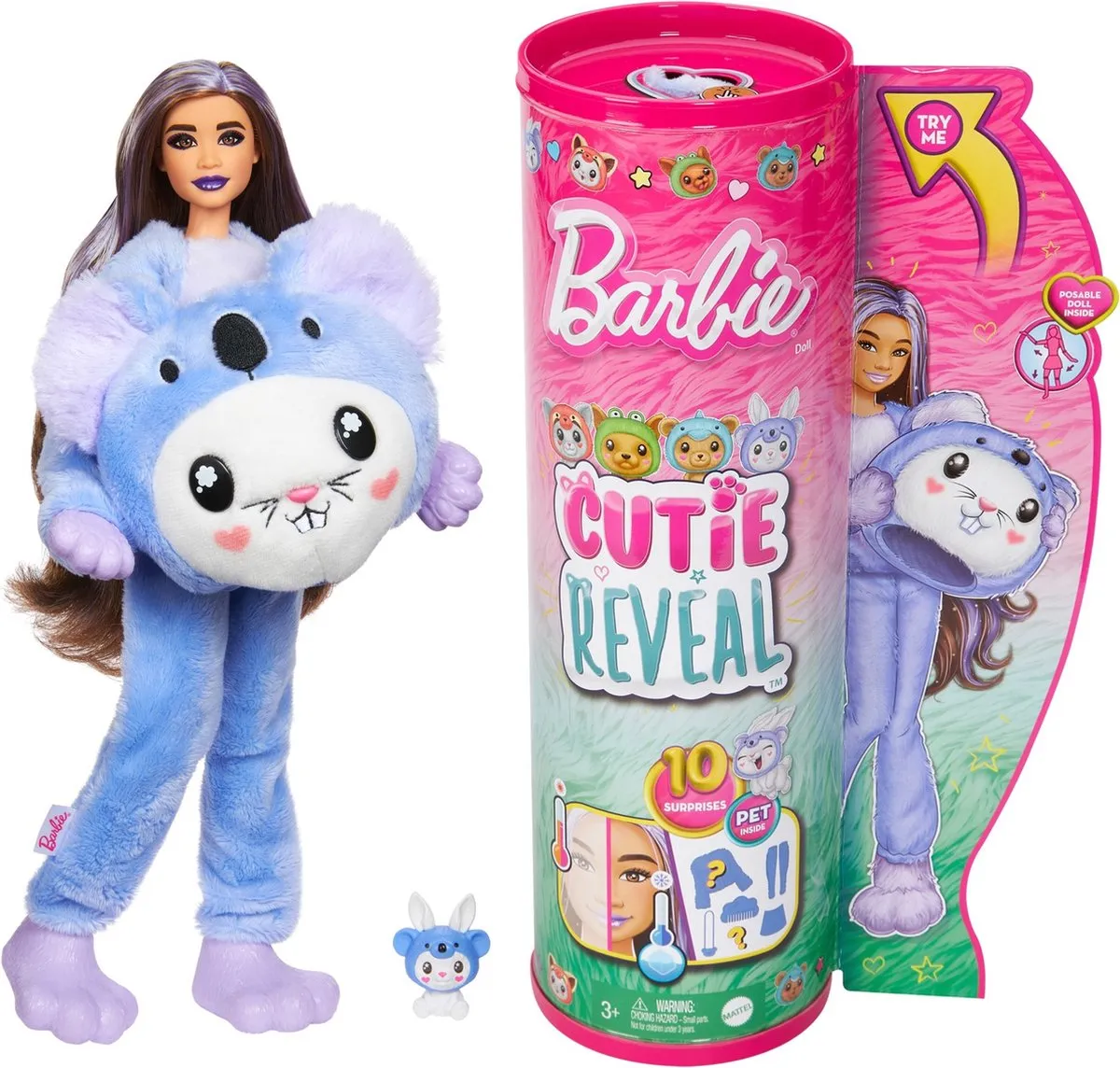 Barbie Cutie Reveal Pop Konijn Koala Pop