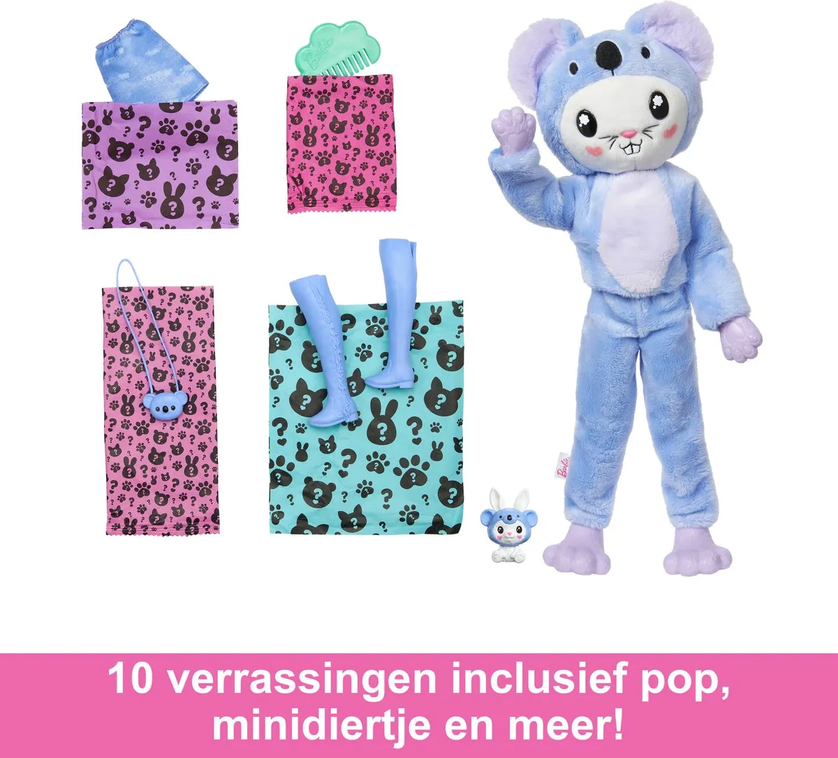 Barbie Cutie Reveal Pop Konijn Koala Pop - 0194735178605