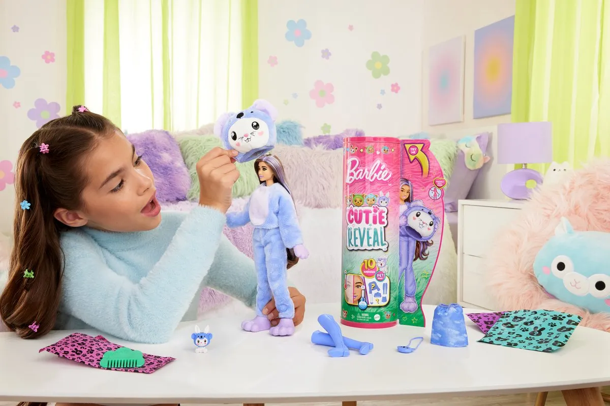 Barbie Cutie Reveal Pop Konijn Koala Pop - 0194735178605