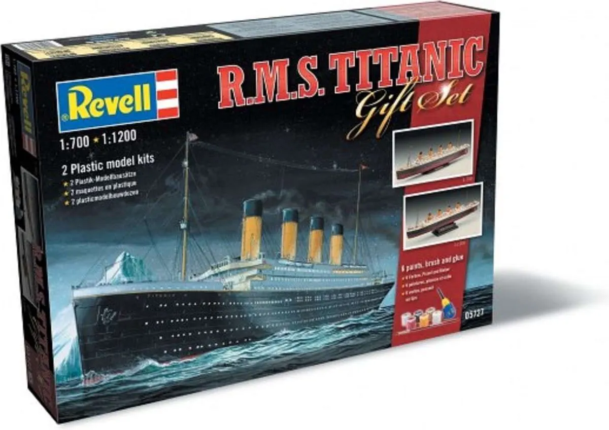 Revell RMS Titanic Modelbouwpakket 1:700 - 172 Onderdelen - Multi
