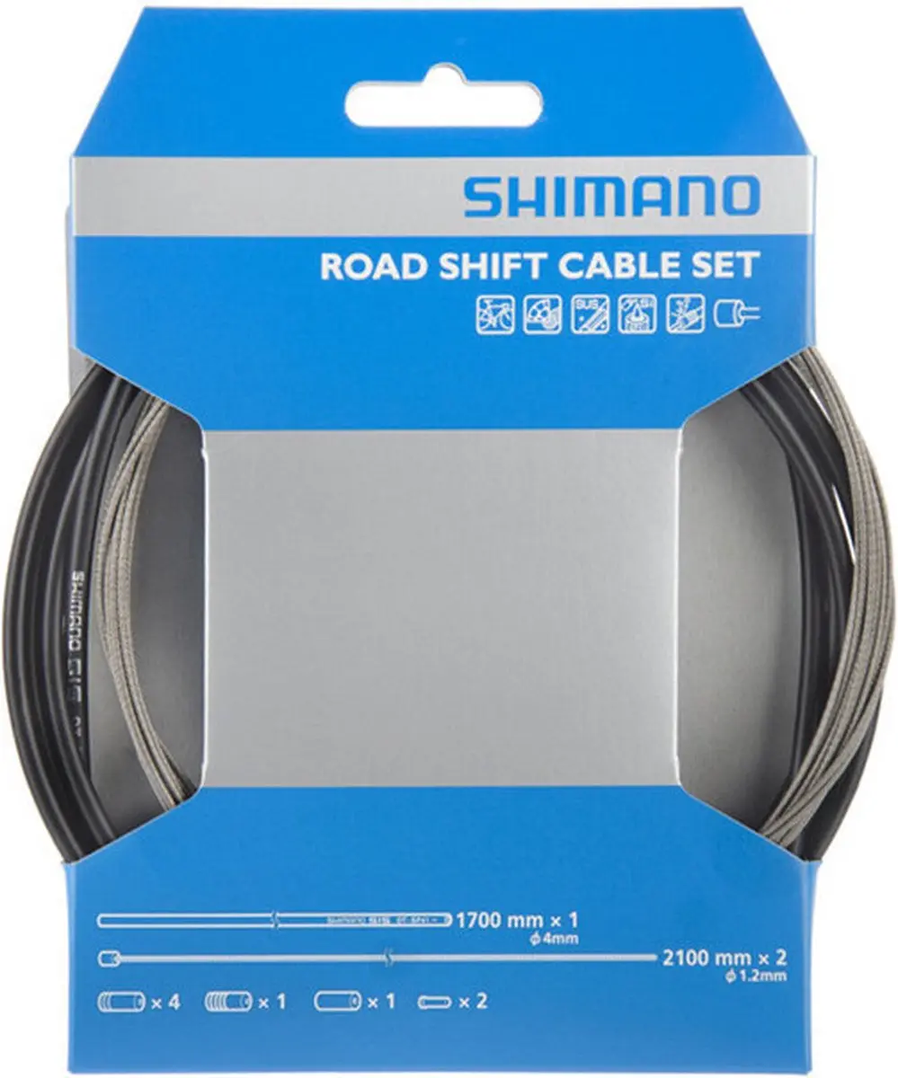 Shimano OT-SP41 Schakelkabelset - Racefiets - RVS - Zwart - afbeelding 6 van 6