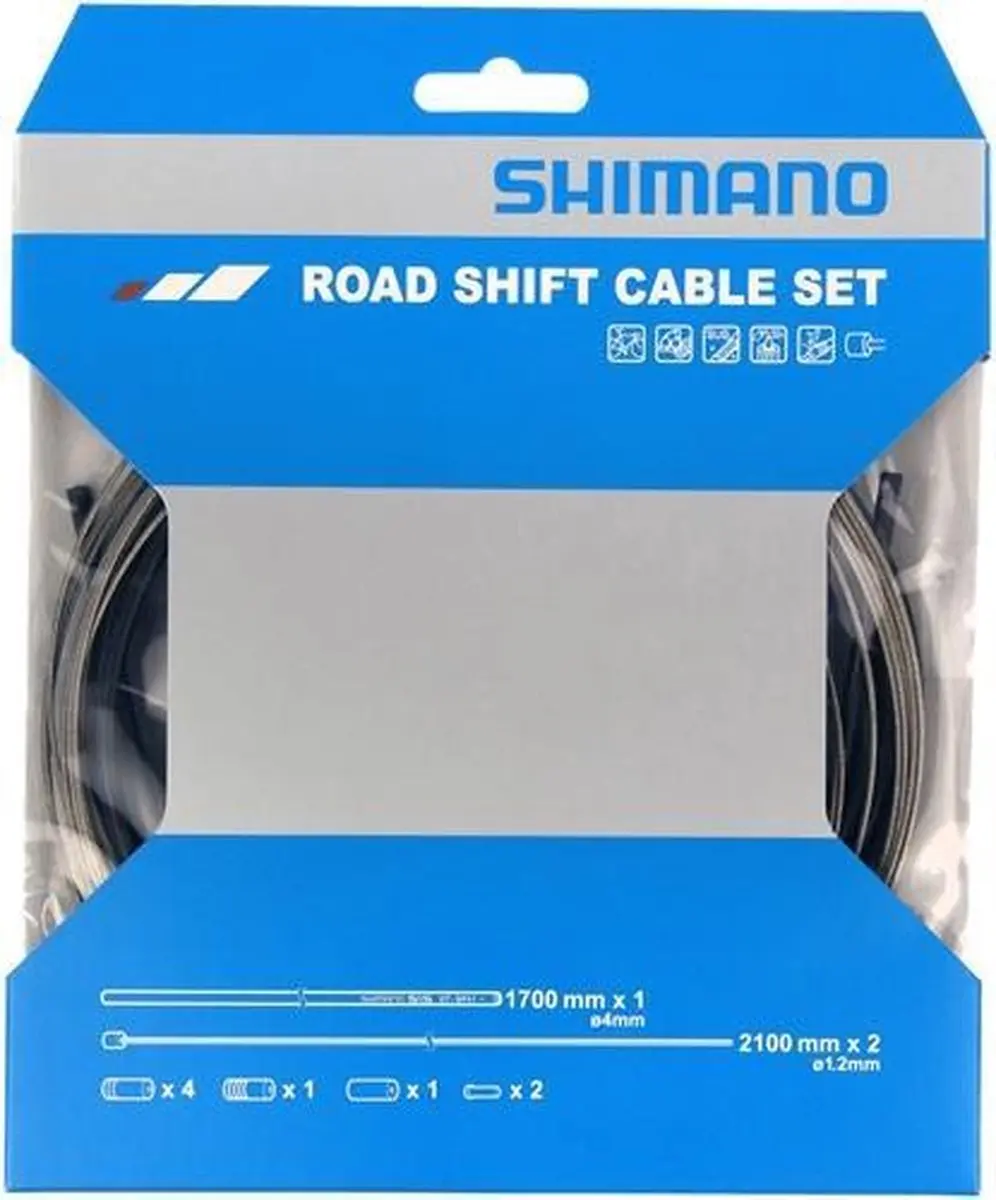 Shimano OT-SP41 Schakelkabelset - Racefiets - RVS - Zwart