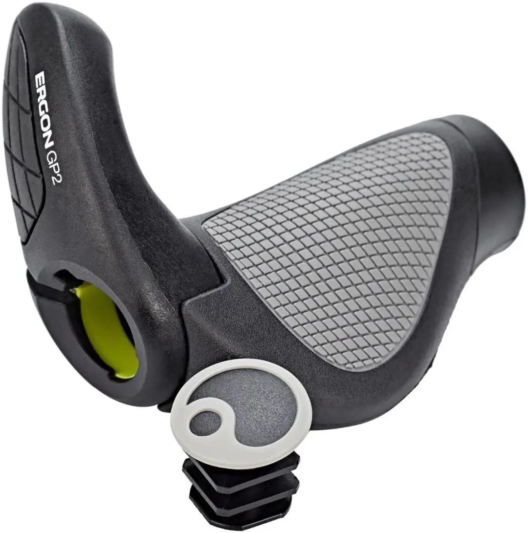 Ergon GP2 Gripshift Handvatten - Zwart/Grijs
