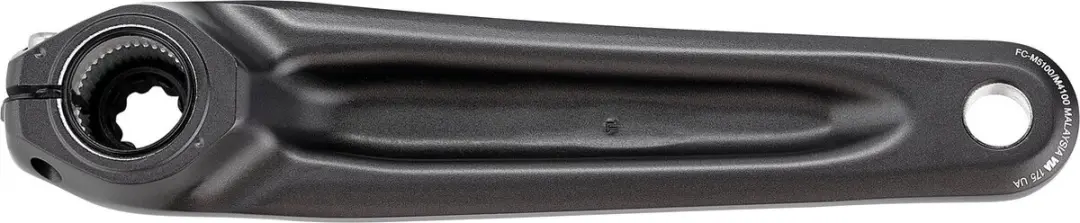 Shimano Deore M5100 Crankstel 36/26T 175mm - Zwart