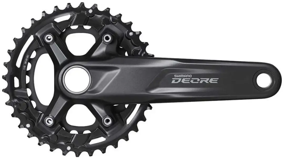 Shimano Deore M5100 Crankstel 36/26T 175mm - Zwart - afbeelding 6 van 6