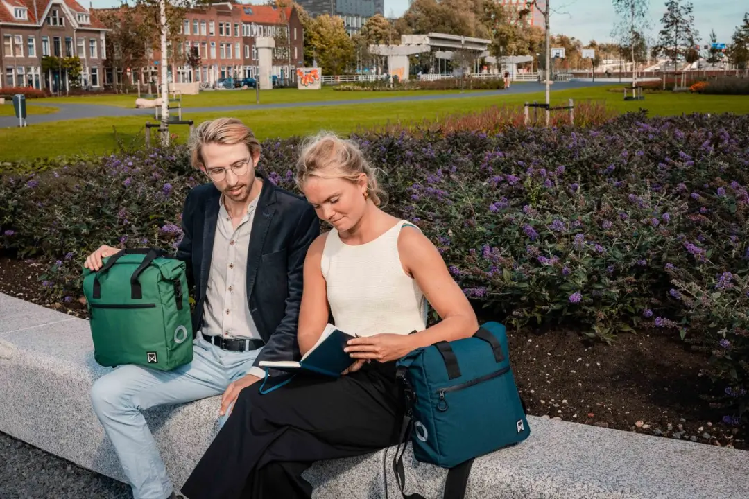 Willex Multitas Lite Fietstas - 16L - Blauw - afbeelding 6 van 6