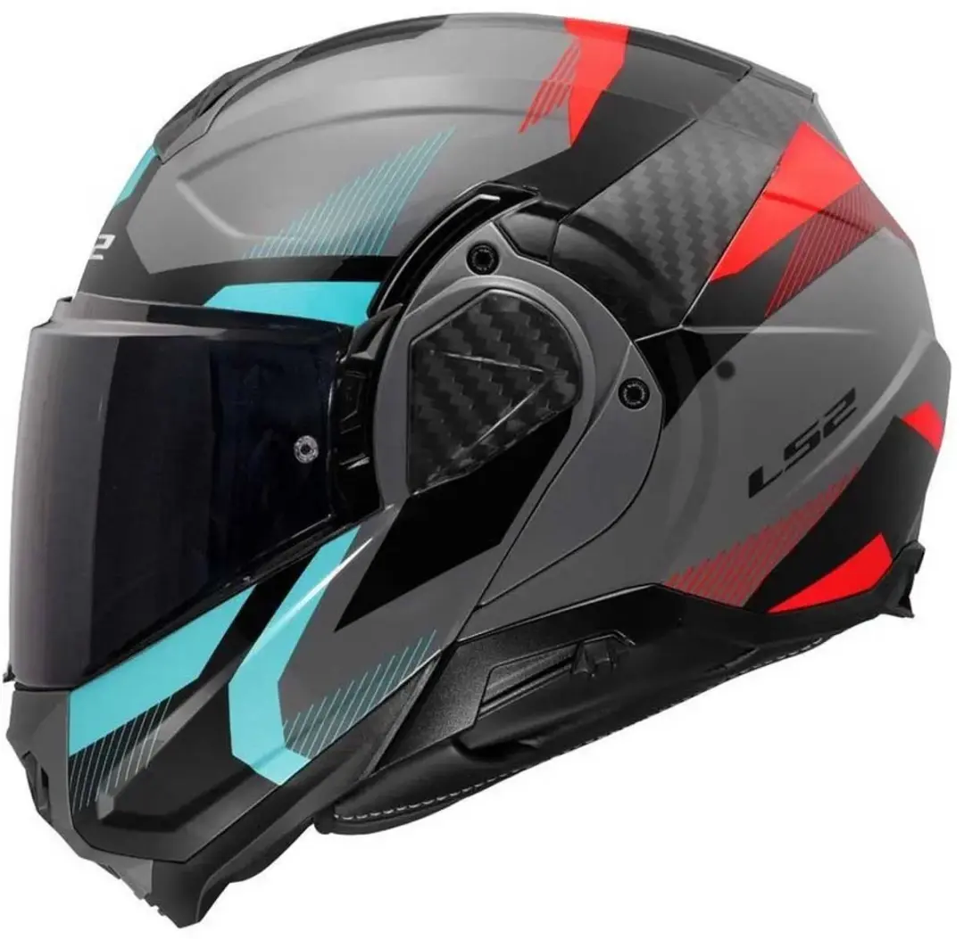 LS2 FF910 Advant II Systeemhelm - L - Grijs