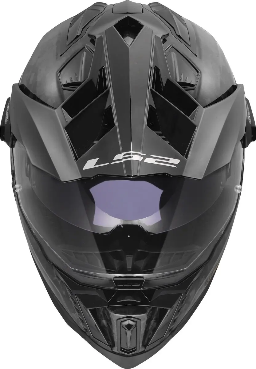 LS2 MX701 Explorer Carbon Forged Endurohelm - S - Grijs