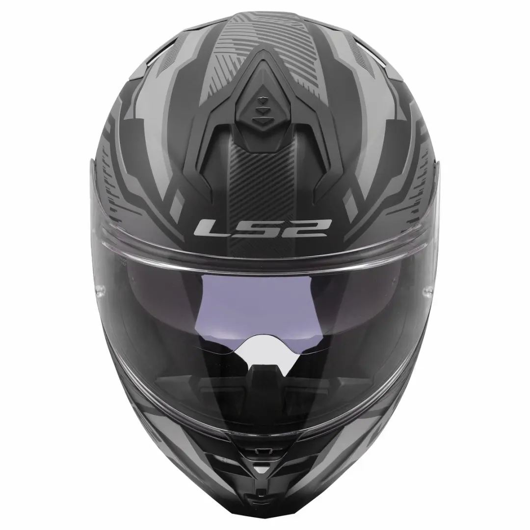 LS2 Challenger II FF817 Helm - XS Grijs
