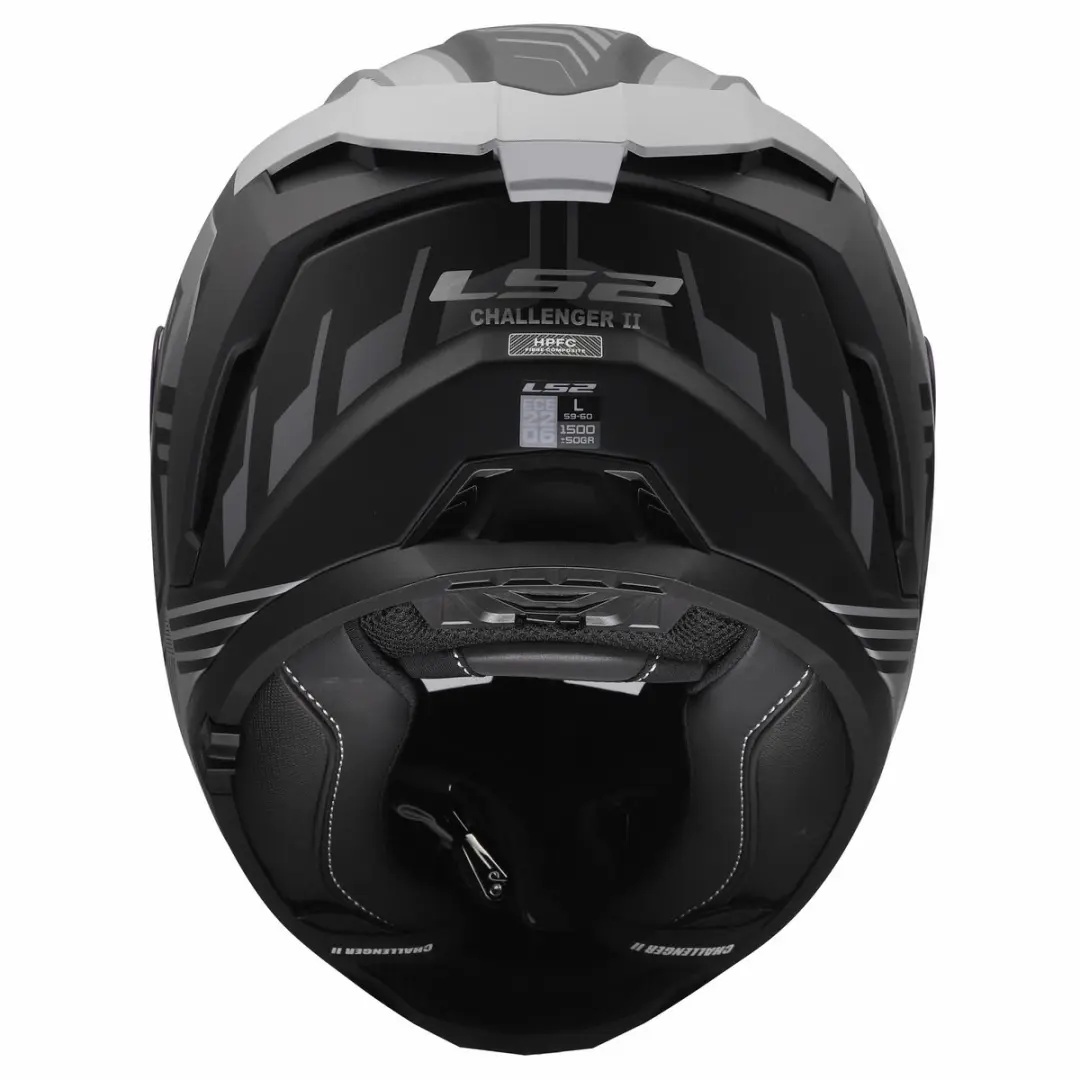 LS2 Challenger II FF817 Helm - XS Grijs