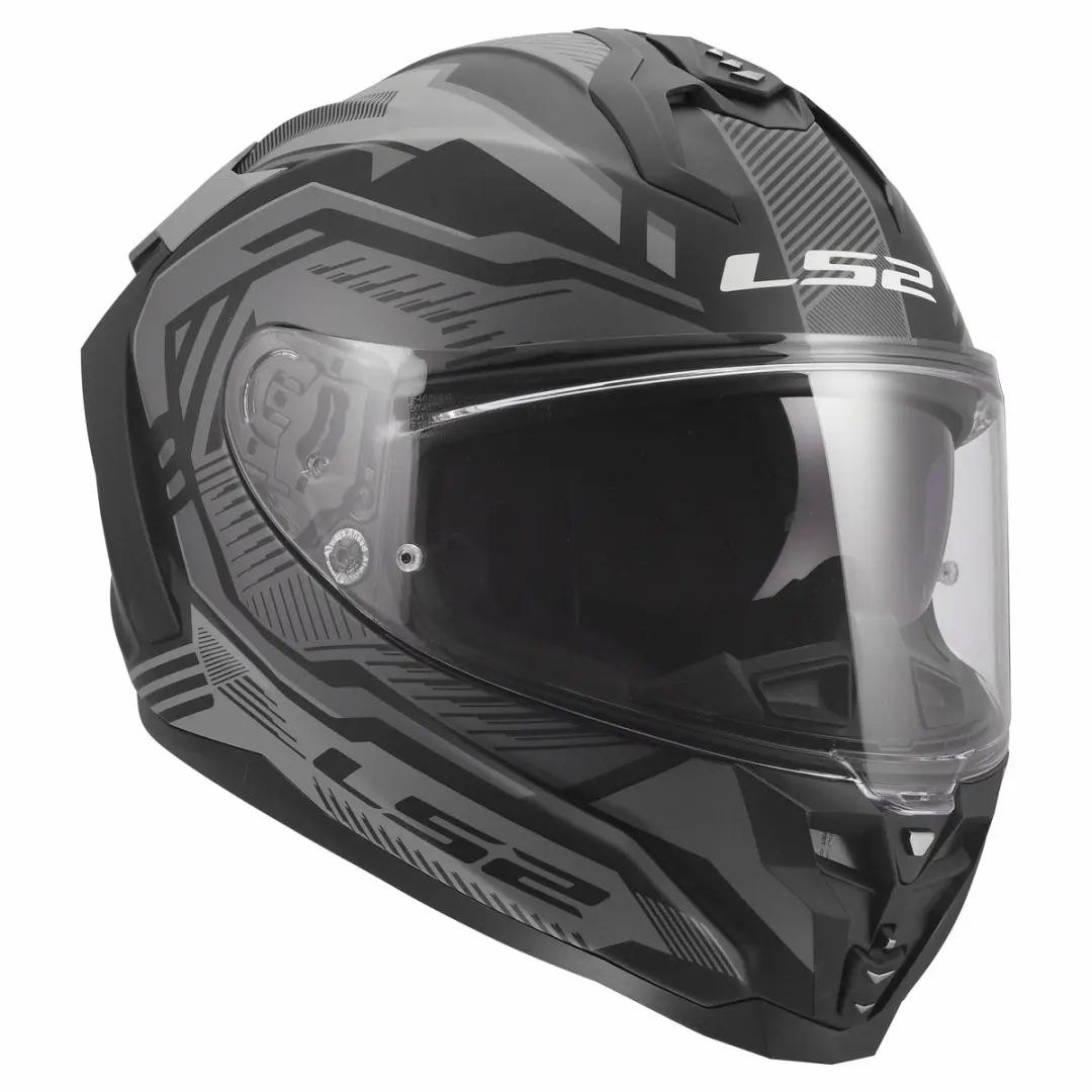 LS2 Challenger II FF817 Helm - XS Grijs