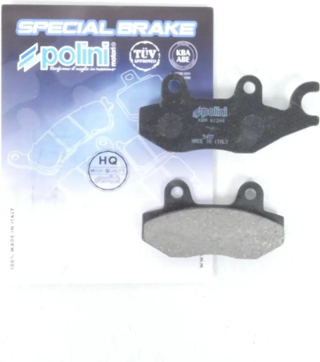 Plaquette de frein Polini pour Scooter Peugeot 500 Geopolis 2008 à 2012 Neuf