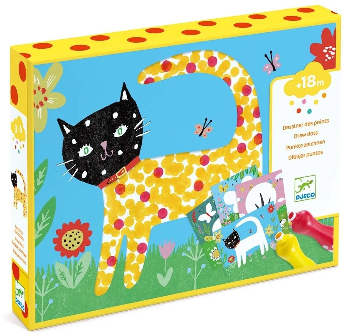Djeco Small Dots Kleurset - Meerkleurig