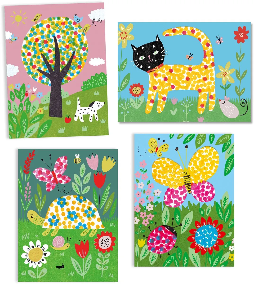 Djeco Small Dots Kleurset