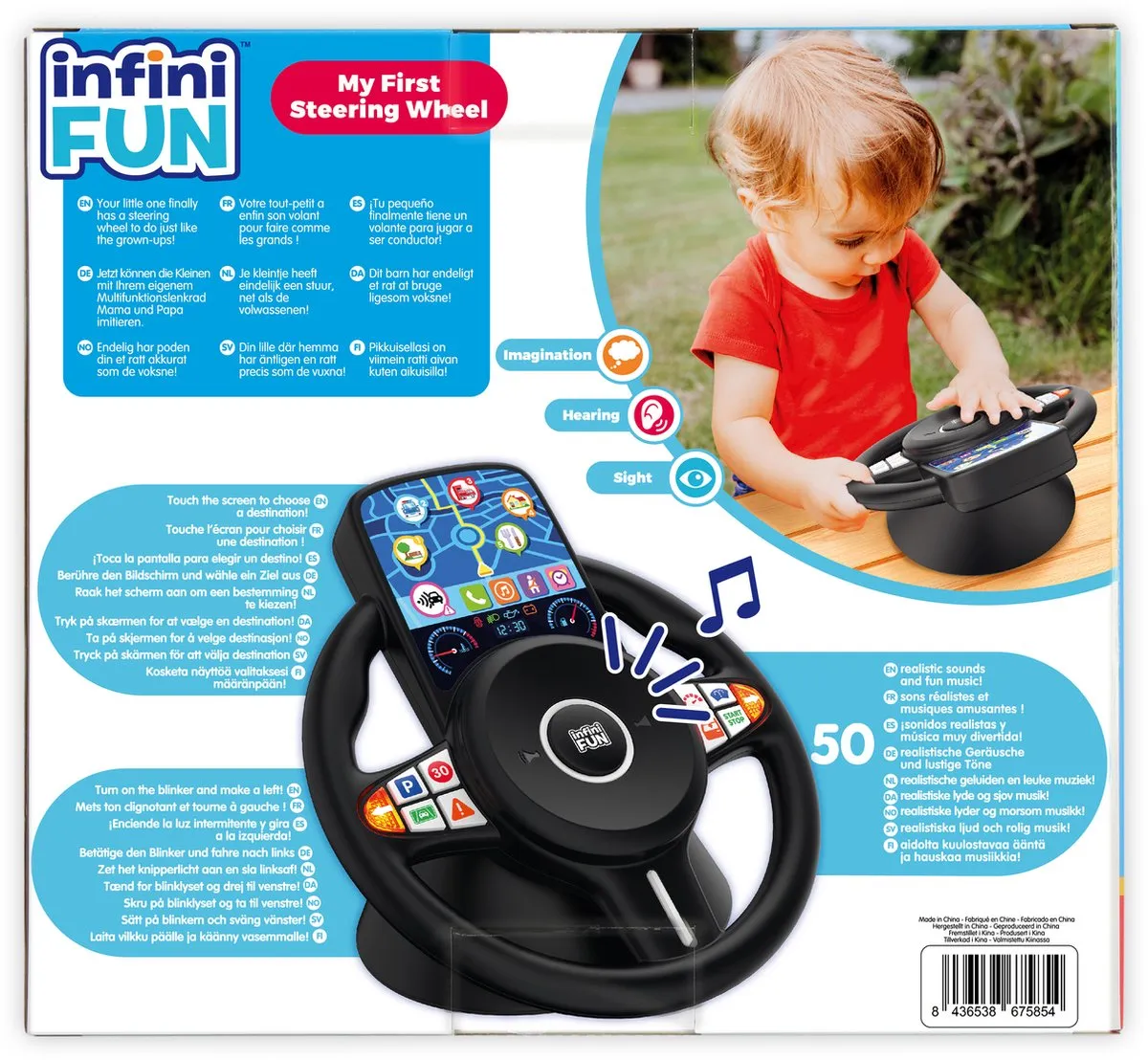 Jumbo InfiniFun Mijn Eerste Stuurwiel - Multicolor